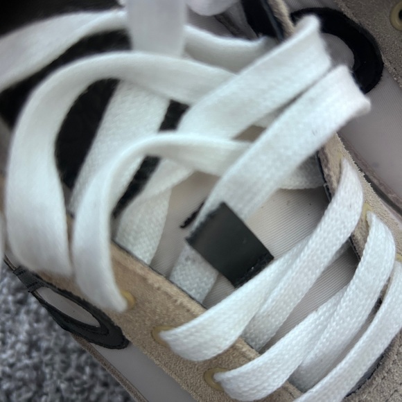 [NEVER WORN] Loewe Women's Cream and Black Sneakers - Picture 5 of 5